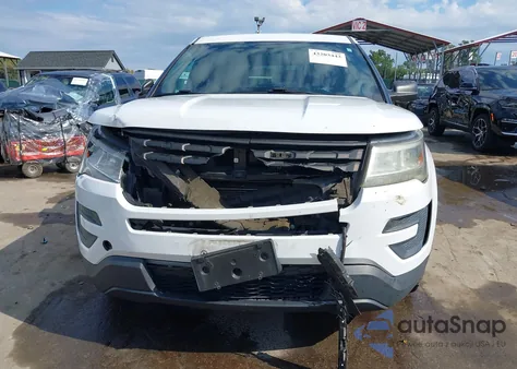 2017 Ford Police Interceptor из США, поврежденный, VIN 1FM5K8AR4HGD26216